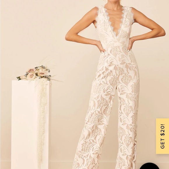 Cutest Lace jumpsuit - Picture 1 of 6
